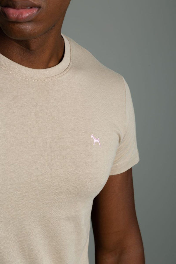 Camiseta Basica Khaki (Custom Fit) - Victor