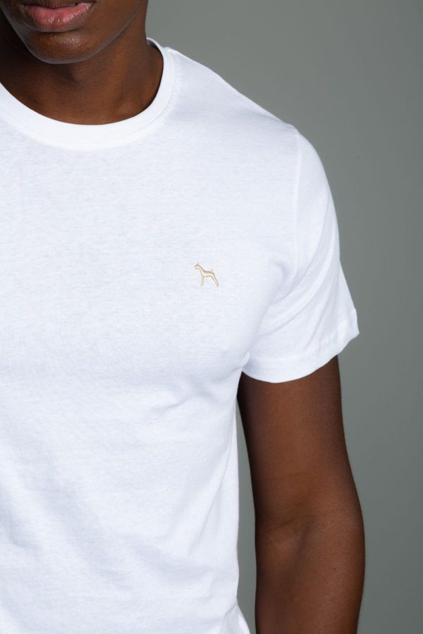 Camiseta Basica Blanco (Custom Fit) - Victor