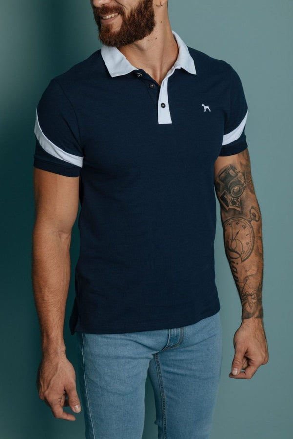 Polo Fashion Azul Turqui (Slim Fit)
