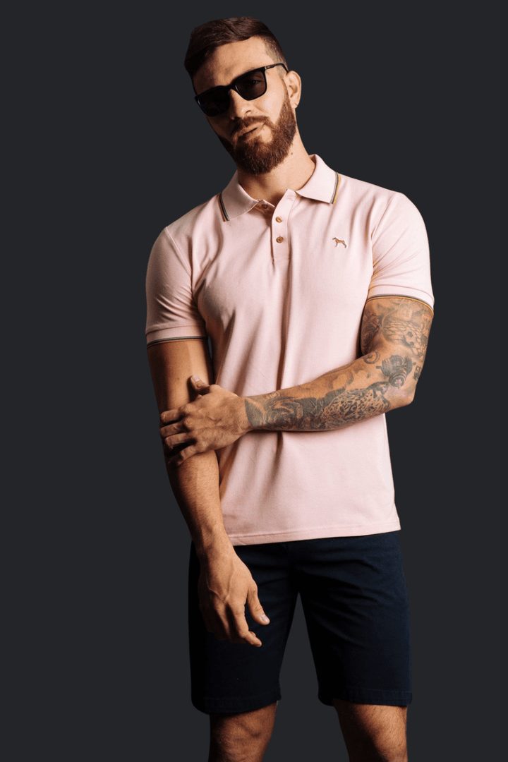 Polo Fashion Rosado (Slim Fit)