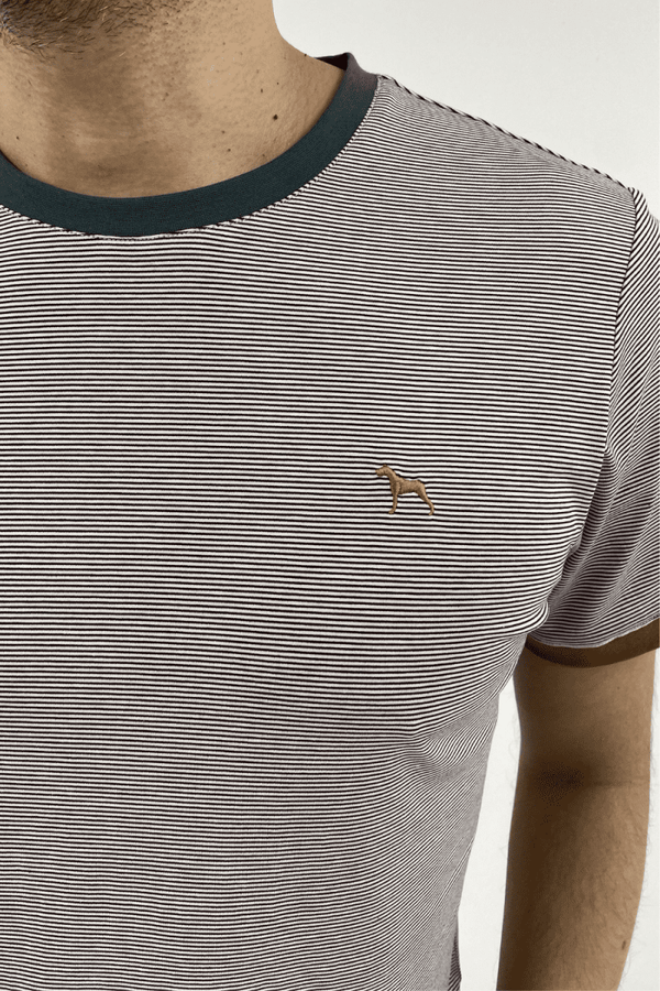 Camiseta Fashion Rayas (Slim Fit) - Victor