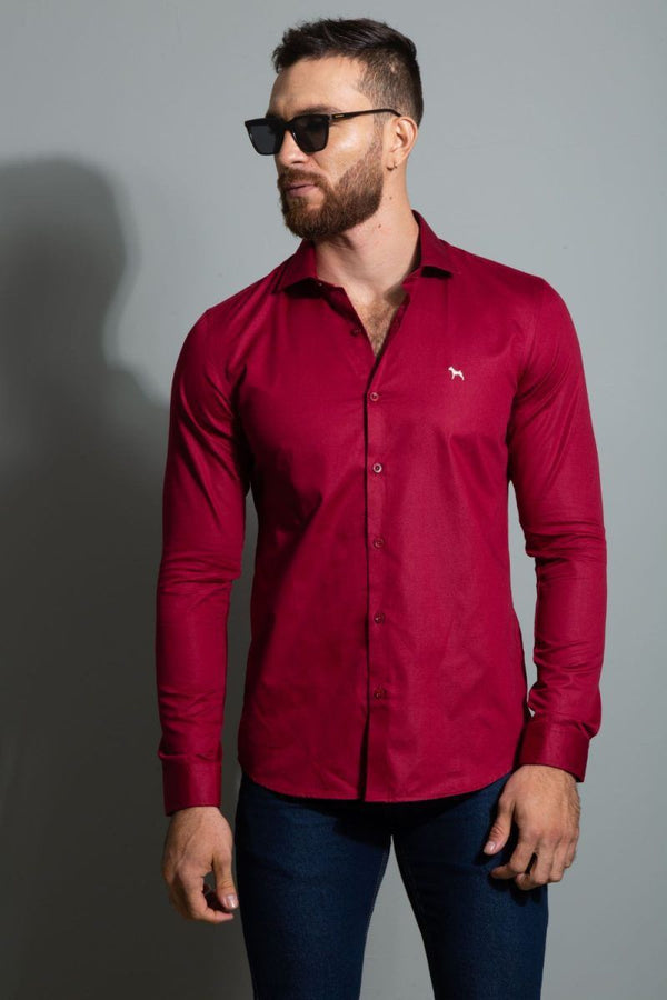 Camisa Manga Larga Vinotitnto (Slim Fit) - Victor