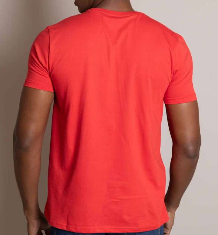 Camiseta Basica Rojo (Custom Fit) - Victor