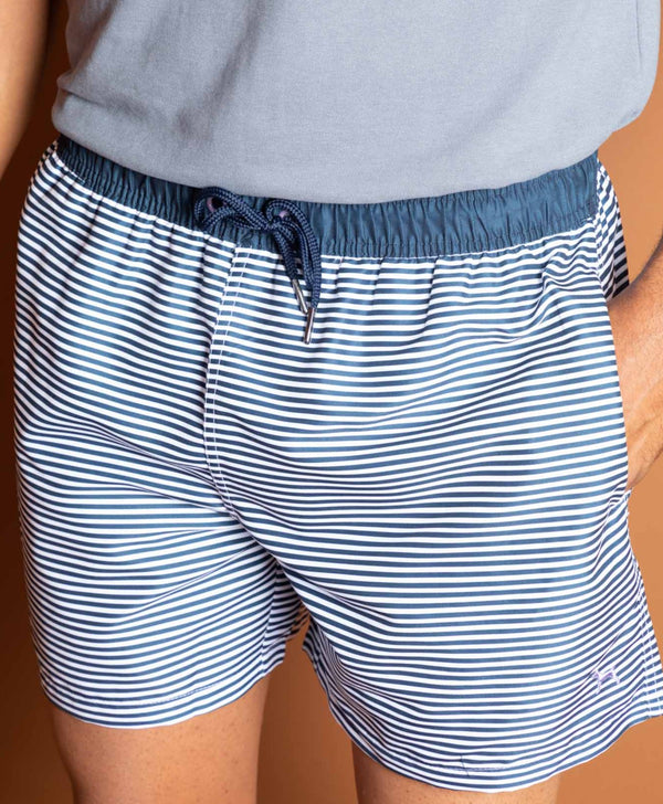 Pantaloneta de Baño Rayas Horizontal