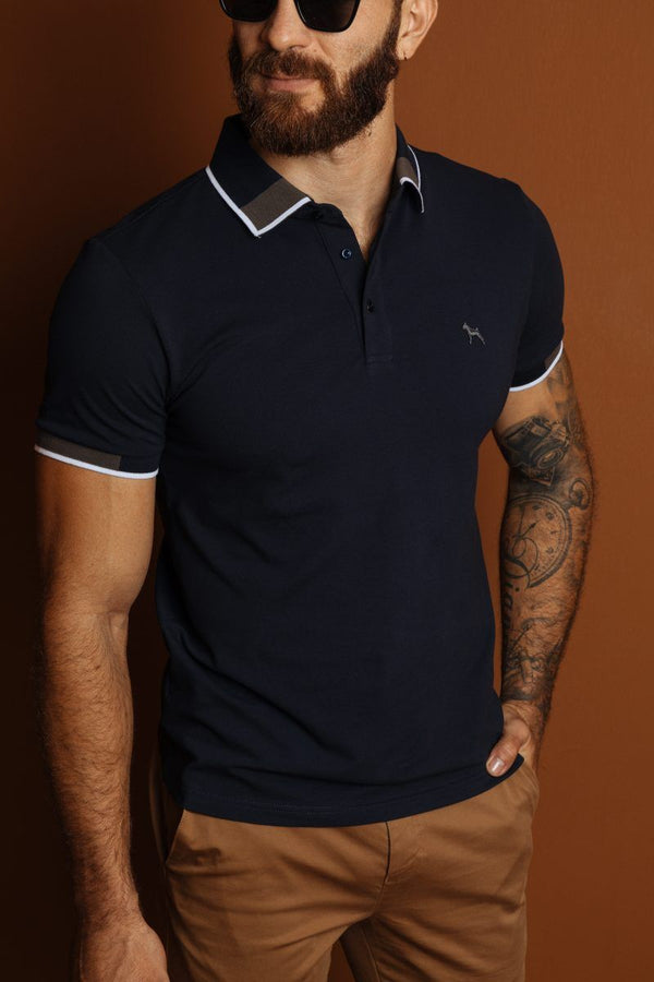 Polo Fashion Azul Turqui (Slim Fit)
