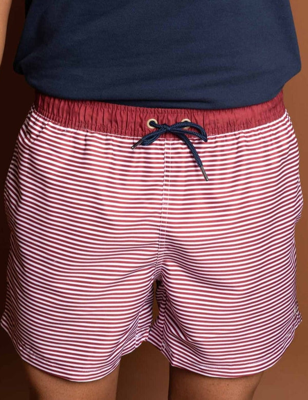 Pantaloneta de Baño Rayas Horizontal