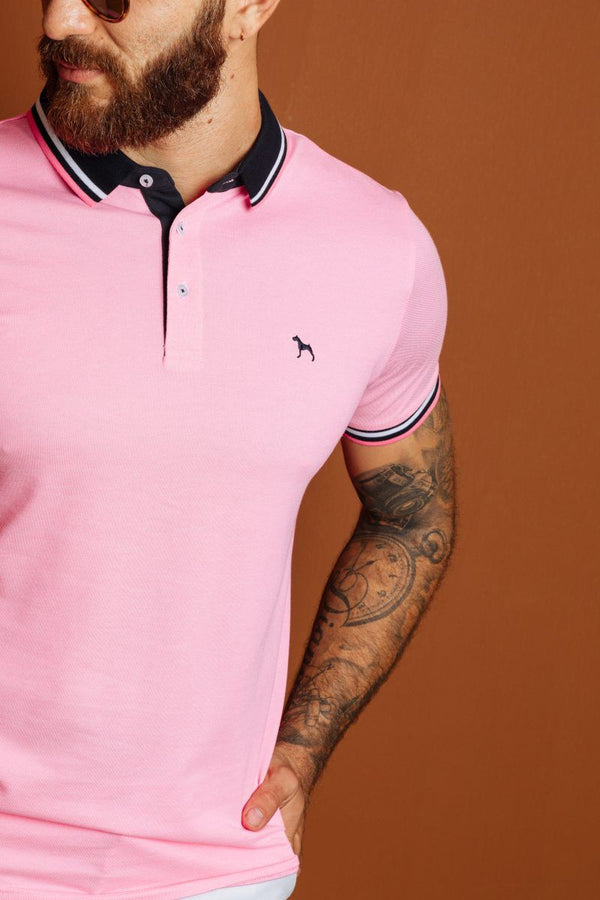 Polo Fashion Rosado (Slim Fit)