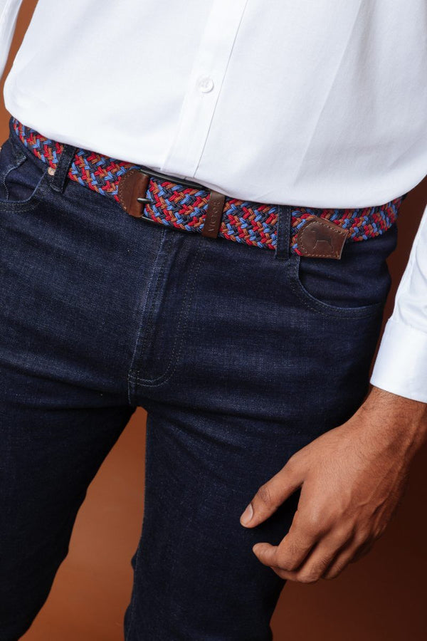 Correa Trenzada Multicolor