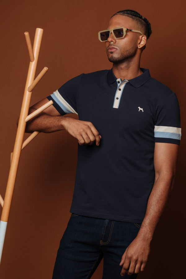 Polo Fashion Azul Turqui (Slim Fit)