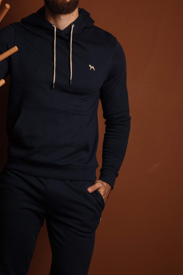 Hoodie Casual Azul Turqui (Custom Fit)
