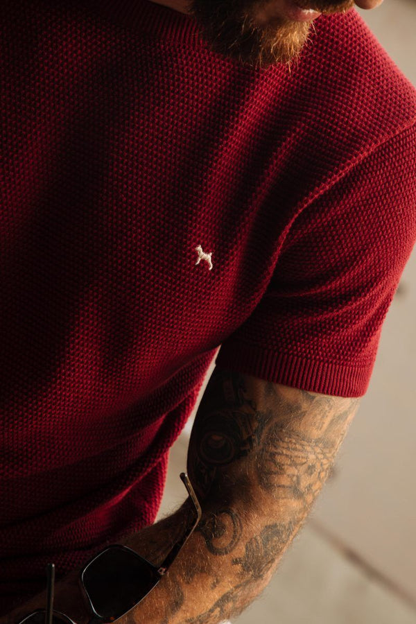 Camiseta Fashion Vinotinto (Custom Fit)