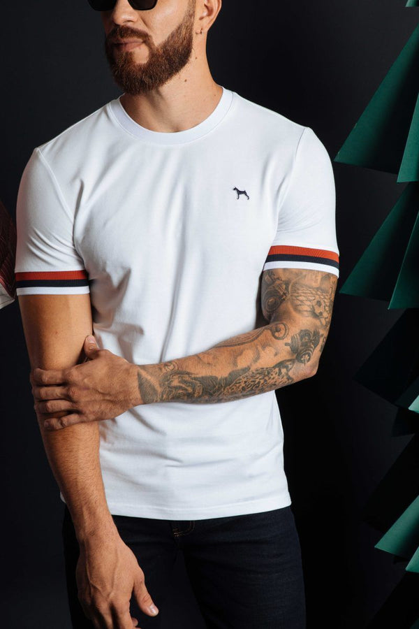 Camiseta Fashion Blanco (Slim Fit)