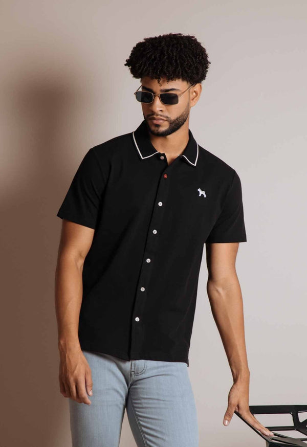 Polo Fashion Negro