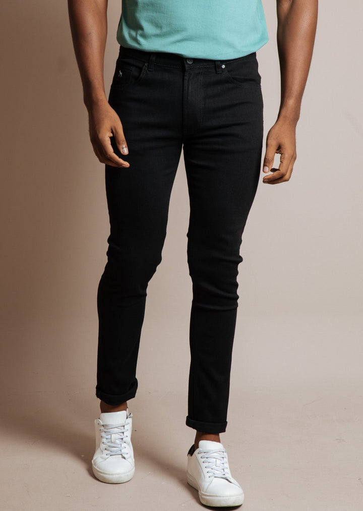 Jean Basico Negro (Slim Fit) - Victor