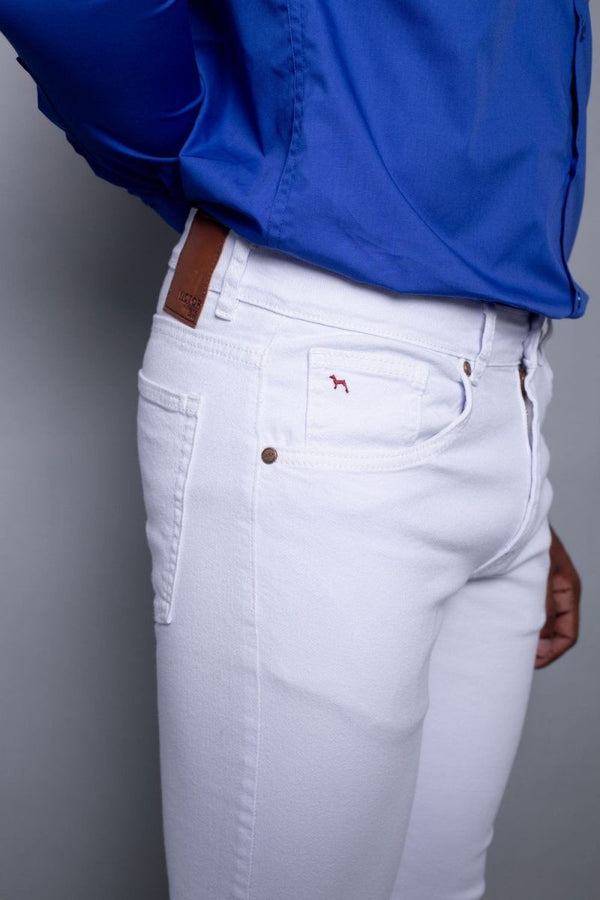 Jean Blanco (Slim Fit) - Victor