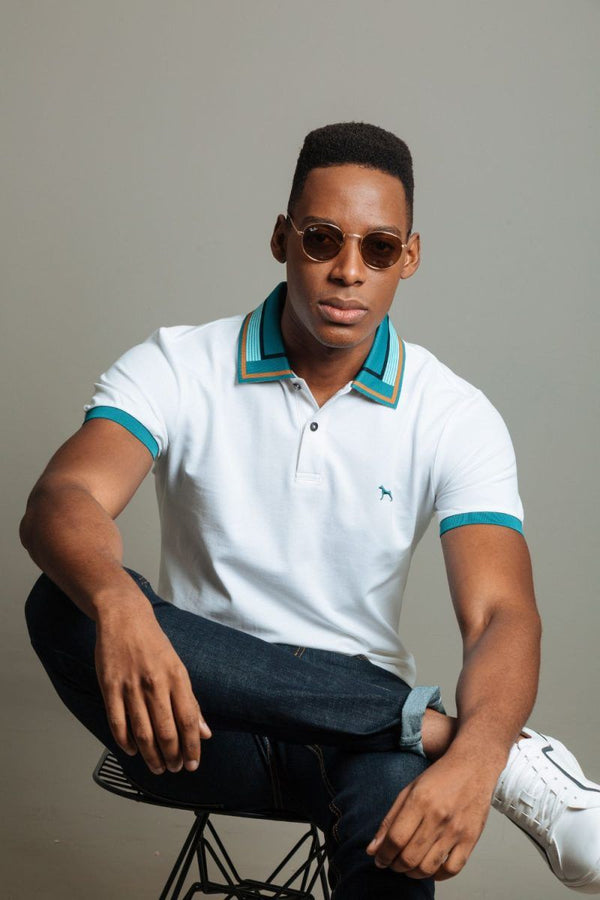 Polo Fashion Blanco (Custom Fit) - Victor