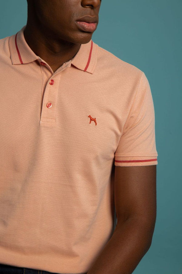 Polo Basica Fondo Entero Rosa (Custom Fit)