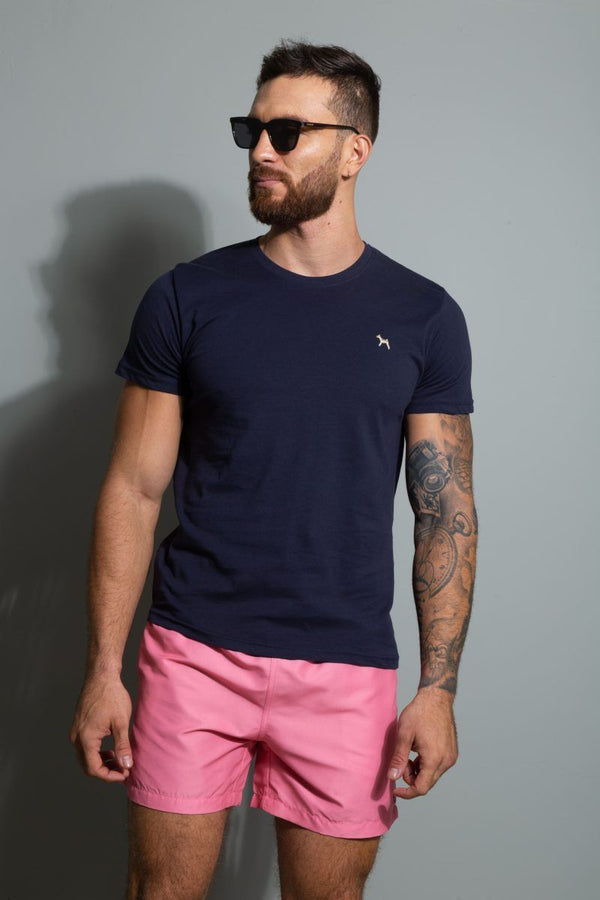 Pantaloneta de Baño Rosada (Custom Fit) - Victor
