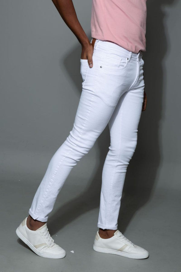 Jean Basico Blanco (Slim Fit) - Victor