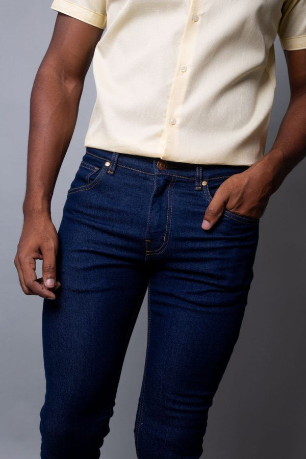 Jean Azul Oscuro (Slim Fit) - Victor