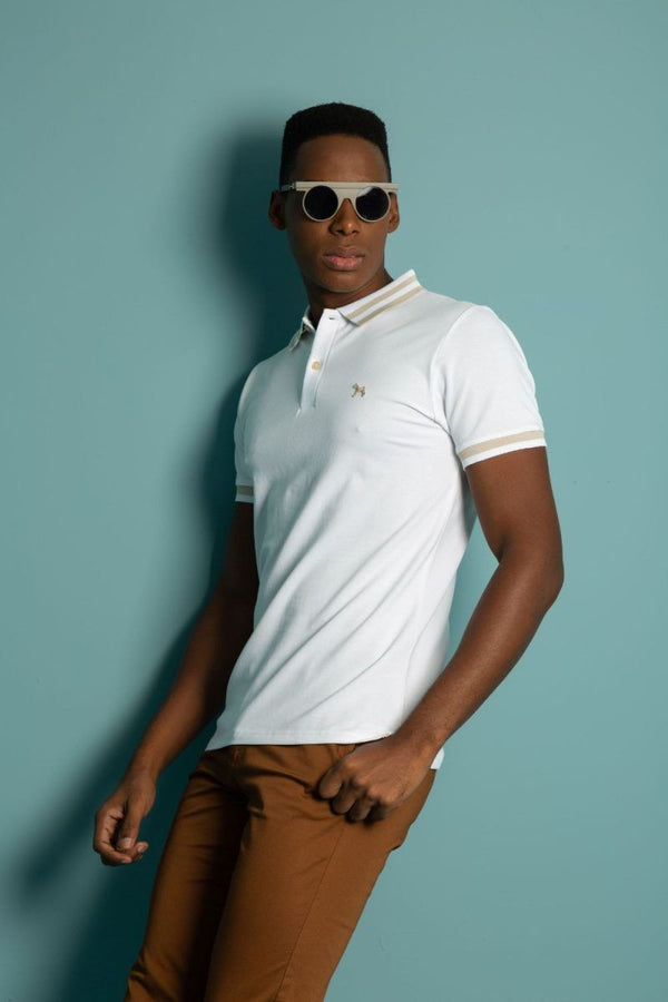 Polo Fashion Blanco (Custom Fit)