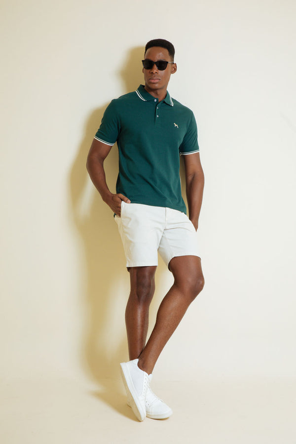 Polo Básica Verde Cali (Custom Fit)