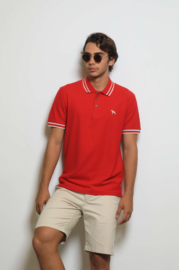 Polo Básica Rojo