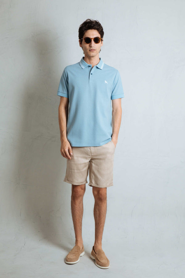 Polo Fashion Azul Claro (LONDON)