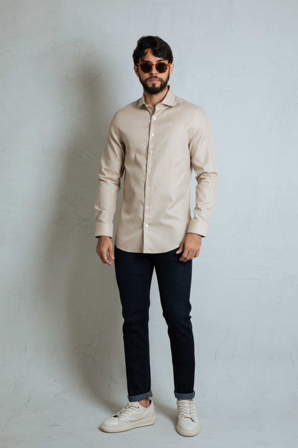 Camisa Manga Larga Eucalyptus (Waffle)