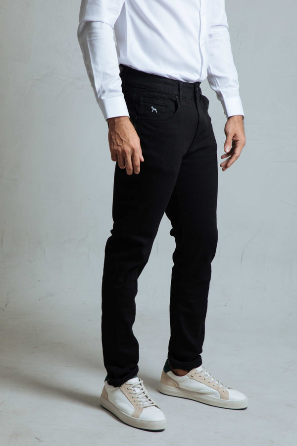 Jean Básico Negro (Slim Fit)