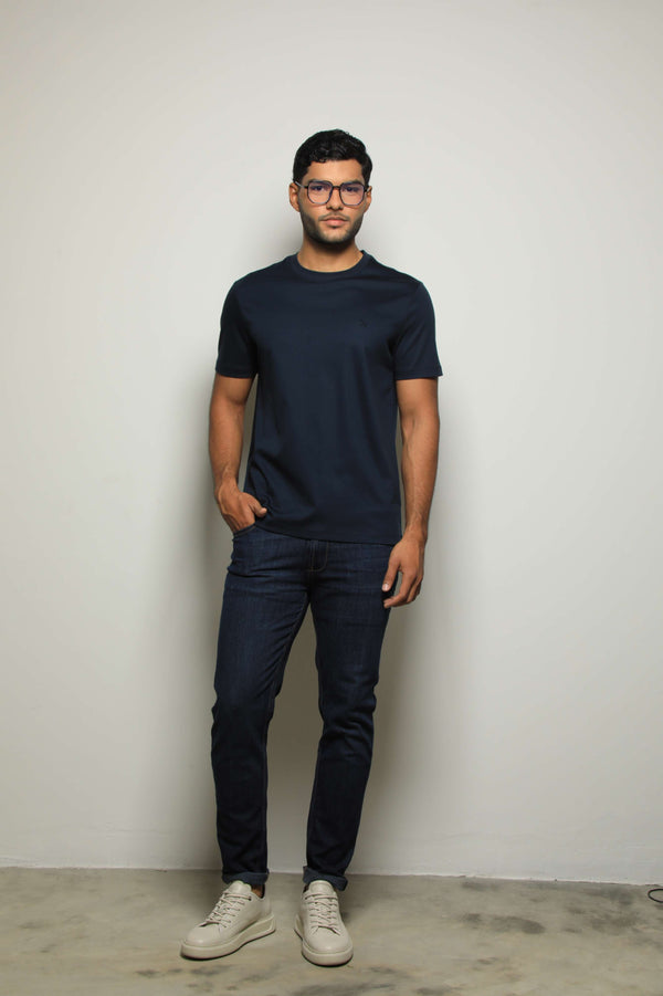 Camiseta Mercerizada Navy