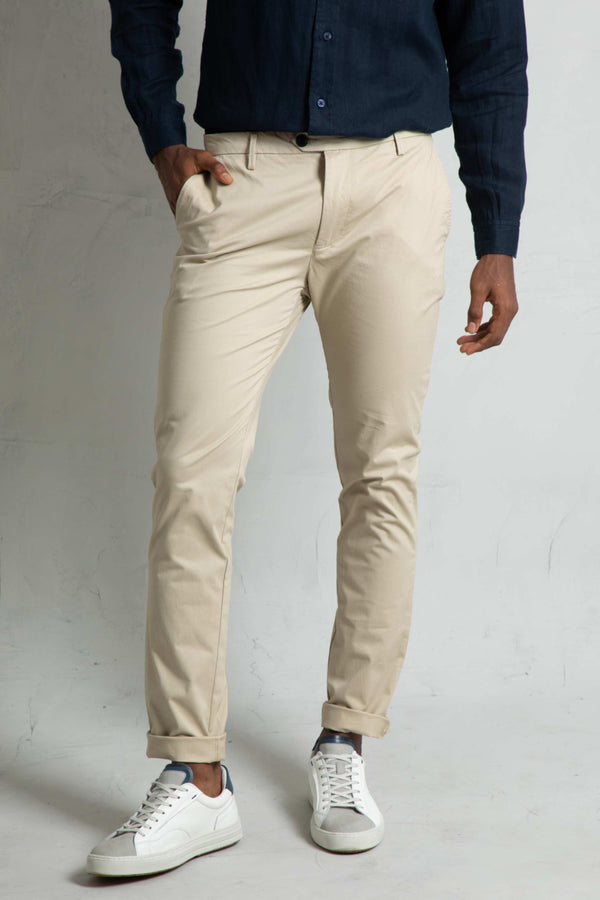 Pantalón Chino Satín Khaki