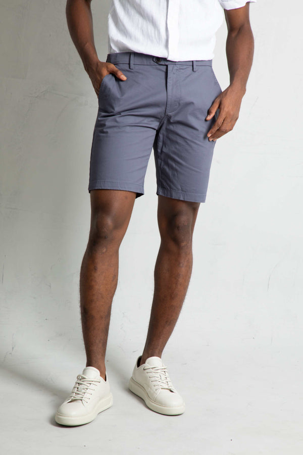 Bermuda Chino Gris Oscuro