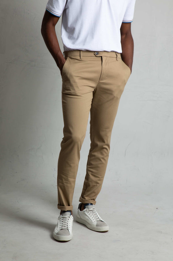 Pantalón Chino Pique Khaki