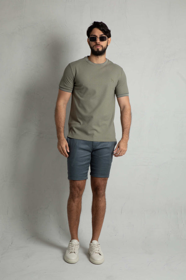 Camiseta Fashion Verde Oliva (LONDON)