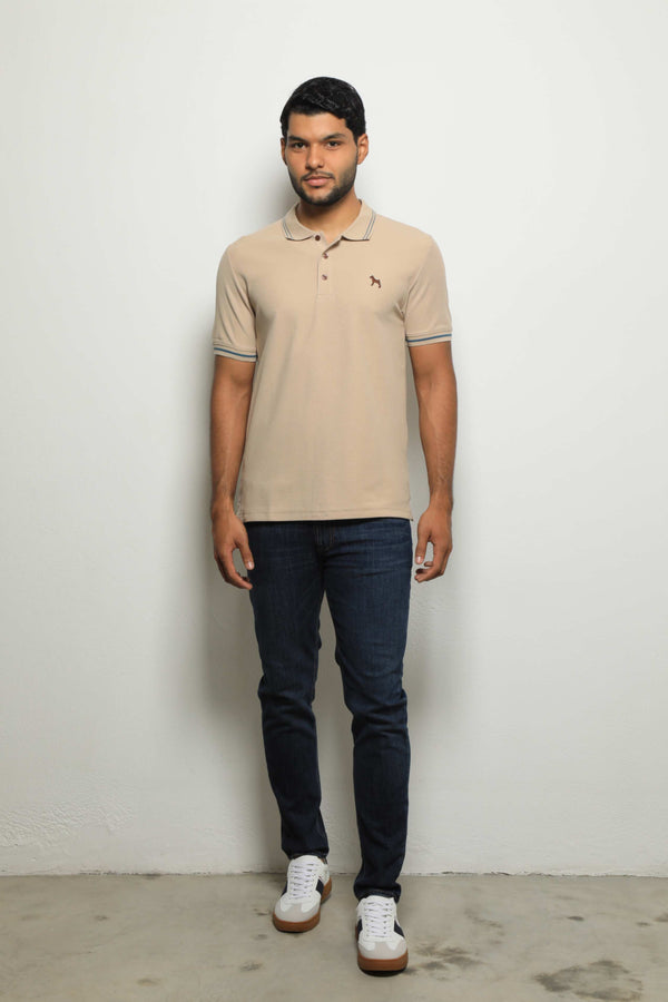 Polo Básica Beige