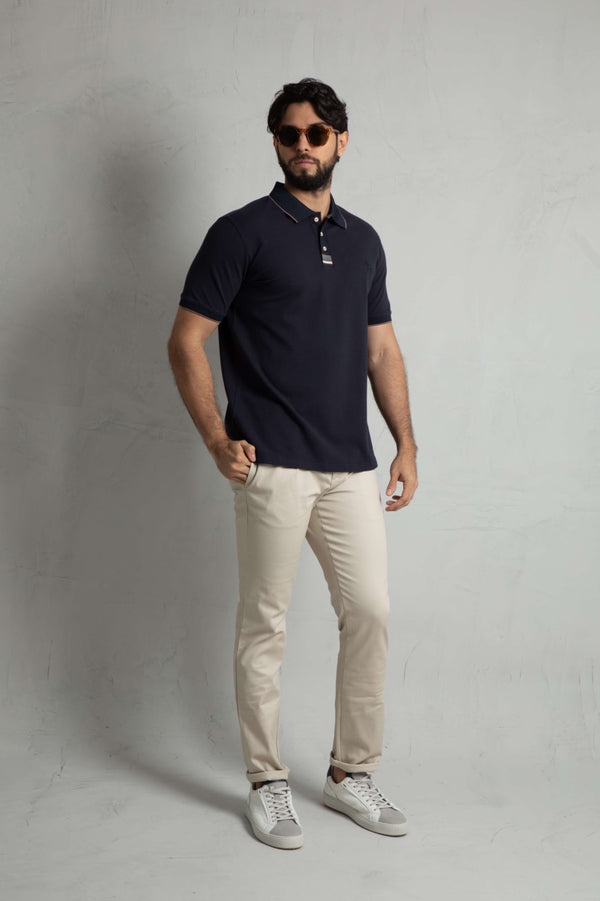 Polo Fashion Azul Turquí Barbaki