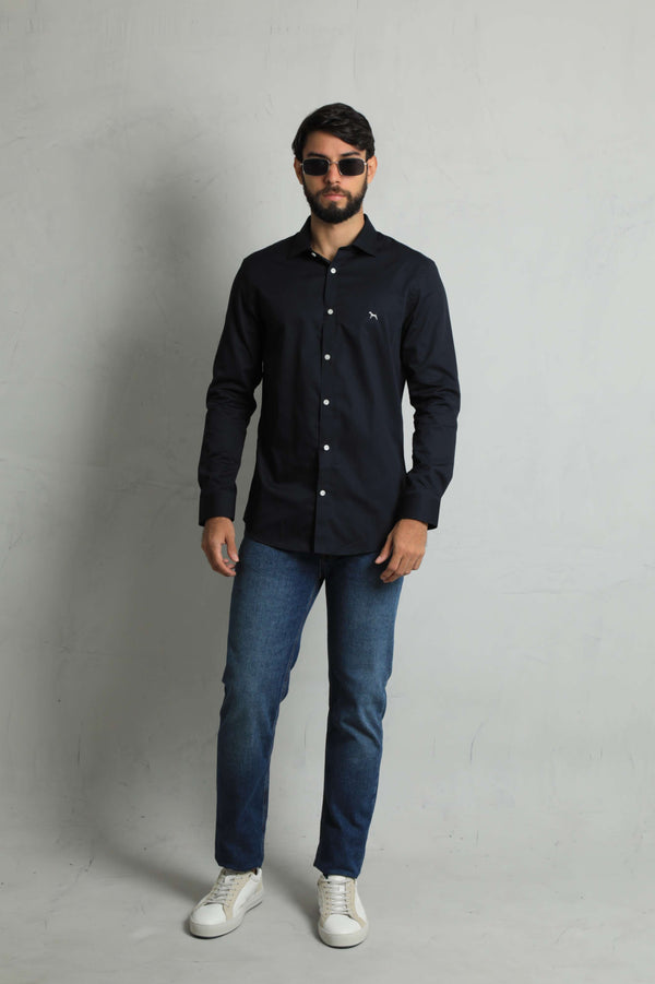 Camisa Manga Larga Navy