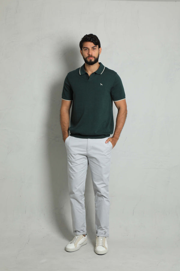 Suéter Fashion Verde Melange