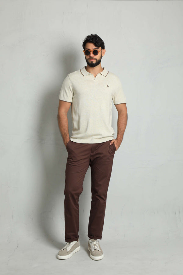 Suéter Fashion Ivory Melange