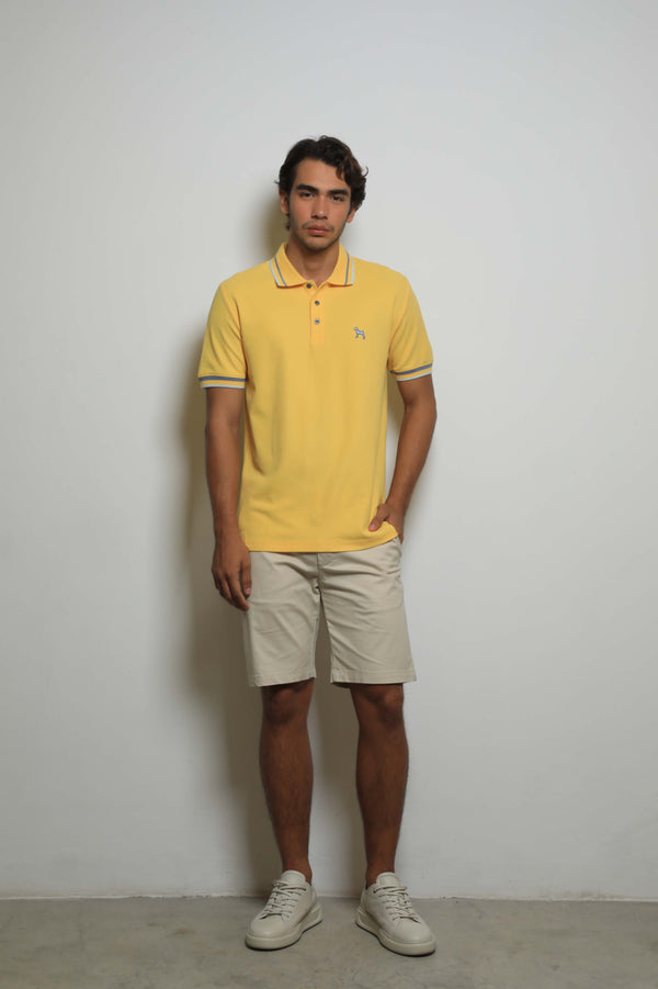 Polo Básica Amarillo